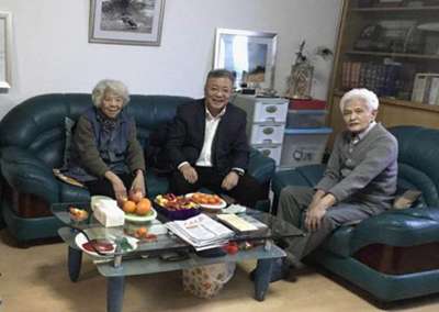 走访慰问暖人心 真情祝福迎新春